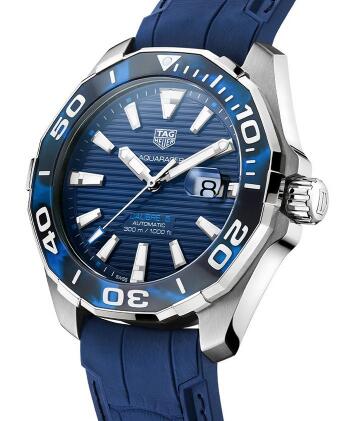The blue TAG Heuer copy watches are with high quality and brilliant appearance.
