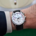 Taking The Swiss Replica TAG Heuer Chronosprint For A Lap In A Porsche GT4 RS