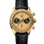 Swiss Made Replica TAG Heuer’s farewell: The Gold Carrera Glassbox Chronograph marks the end of the 60th anniversary series