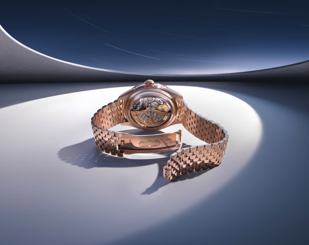 Rolex Perpetual Padellone rose gold replica watch bracelet
